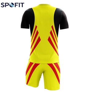 Conjunto de Uniforme de Fútbol Personalizado, Transpirable, de Secado Rápido, Jersey y Pantalones Cortos Sublimados, Kit de Equipo, Uniforme de Fútbol Personalizado Más Vendido - Product Image 2