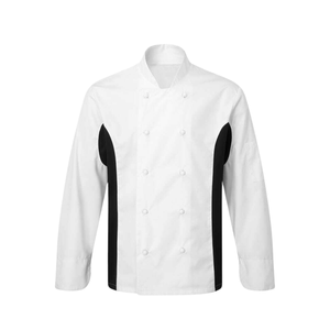 OFFRE SPÉCIALE uniforme de chef de cuisine vêtements d'été uniforme de chef blanc/noir moderne durable-fabricant FMF-BASSE quantité minimale de commande - Product Image 6