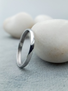 แหวนแต่งงานทรงทันสมัย D'VINS JEWELS ประดับเพชรทรงบริลเลียนต์ สี D ขาว โรสโกลด์ เพชรเพาะเลี้ยงในห้องปฏิบัติการ สำหรับผู้หญิงที่ได้รับการรับรอง - Product Image 5