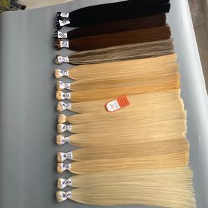 Meilleure vente 100% extensions de cheveux humains crus vietnamiens trame droite soyeuse lisse couleur à la mode tendance chaude marché des extensions de cheveux - Product Image 4