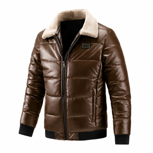 Veste à capuche chaude pour homme, parka unie, hiver 2023, parkas décontractées pour homme, streetwear, mode Harajuku, vêtements d'extérieur - Product Image 1