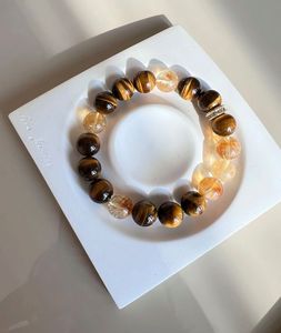 Bracelet extensible en perles de résine de haute qualité, bijoux de mode en gros - Product Image 3