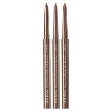 The Saem Eco Soul Powerproof Ultra Slim Eyeliner Teddy Brown - Set da 3 Penne Scontate 0.1g Eyeliner Chimico - Product Image 1