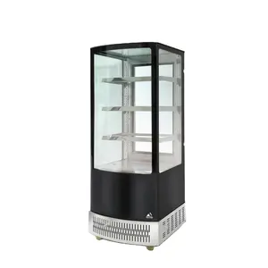 Refrigerado vitrine de exibição vertical para pastelaria bolo Vertical frigorífico display caso deli armário vitrine chiller