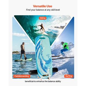 Tavola di Equilibrio in Legno Premium per Adulti con Ferma-velocità Magnetici per Esercizi, Custodia Inclusa - Product Image 6