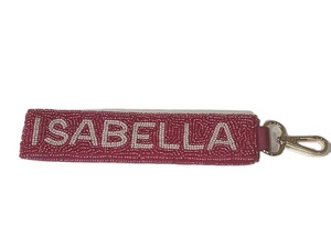 Brodé de haute qualité Fancy Designer perlé porte-clés perles de rocaille de couleur rouge pour au prix de gros pour l'exportation - Product Image 3