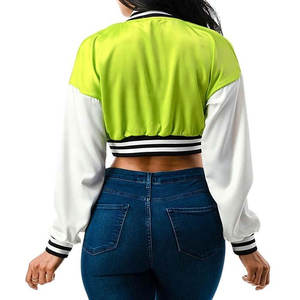 Chaqueta Corta de Satén Ligera para Mujer 2026, 100% Seda, con Logotipo Personalizado, Ecológica, de Alta Calidad, Moda de Invierno, MOQ Bajo - Product Image 2