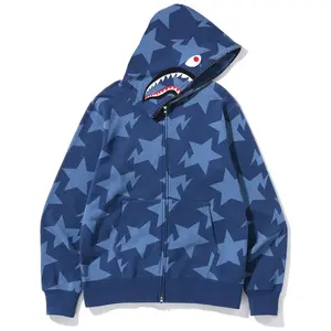 Sweatshirts manufacturer Pullover Oversized Hoodie OME Wholesale Custom High Quality Pure Cotton Unisex Bape Hoodie Color Camo