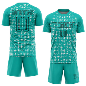 Uniforme de Fútbol Personalizado Directo de Fábrica, Protección UV, para Todas las Temporadas, para Práctica y Entrenamiento, Impresión Digital Personalizada - Product Image 3
