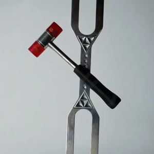 ส้อมปรับเสียงขนาดใหญ่พร้อมกุญแจ DnA ค่าความถี่ D288hz และ A432hz พร้อมตัวตีเสียง บรรจุภัณฑ์เดี่ยว - Product Image 1