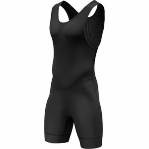 Combinaison de compression pour triathlon sur mesure pour hommes |   Vêtements de sport sans manches pour le cyclisme et la course à pied - Product Image 1