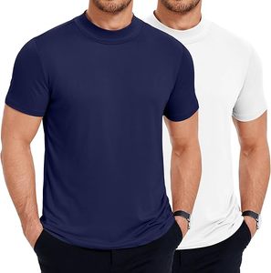 Wholesale Mock Neck T Shirt Slim Fit Thermal <b>Base</b> <b>Layer</b> OEM Custom Supplier - Product Image 1