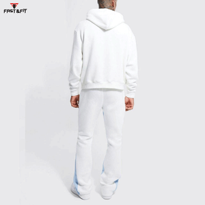 Survêtements décontractés d'hiver légers à capuche unisexes respirants en coton 100% - Product Image 2