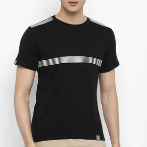Mens daily wear t <b>shirt</b> breathable stretch fabric lightweight comfortable training wear for fitness running - Product Image 1