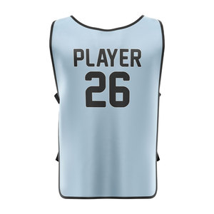 Custom Sublimated Soccer <b>Bibs</b> Breathable Mesh <b>Training</b> Vest Football Pinnies Team Practice Quick Dry Polyester OEM - Product Image 5