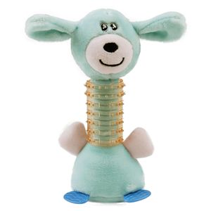 Giocattolo per Gatti e Cani Totty Chew in Peluche e Gomma, Giocattolo Sonoro per Dentizione di Neonati e Animali Domestici - Product Image 2