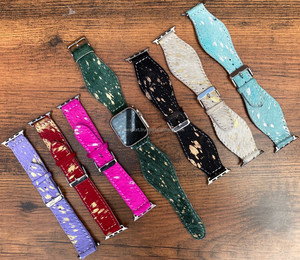 Correa de reloj de piel de vaca personalizada, correas de reloj metálicas de cuero genuino, accesorios de reloj occidentales de alta calidad para mujer - Product Image 4