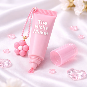 Nicher Hot Sales Portable Non Sticky Moisturizing Vegan <b>Lip</b> Balm Keychain with Vitamin E Fruit Flavored <b>Lip</b> Care - Product Image 4