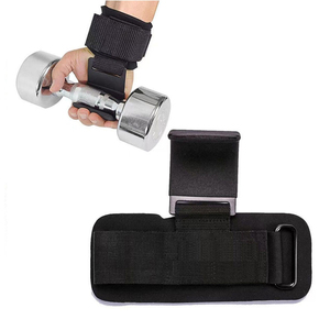 Ganchos de Levantamiento de Pesas de Alta Comodidad con Soporte Acolchado para Muñecas, Ideales para Entrenamientos de Peso Muerto, Venta al Por Mayor OEM - Product Image 2
