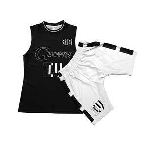 Basketball Uniform <b>Set</b> Sublimation Jersey & Shorts Breathable Lightweight Sports Kit Wholesale Basketball Uniform <b>Set</b> - Product Image 2