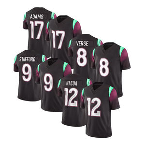 New Style Custom Design Best <b>American</b> Football Sports Jerseys Breathable <b>Clothing</b> Apparel & Accessories with Short Sleeves - Product Image 4