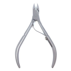 Pince à cuticules professionnelle en acier inoxydable incurvée, lame aiguisée de 12,5 mm pour manucure, pédicure, soin des doigts et des ongles des pieds - Product Image 4