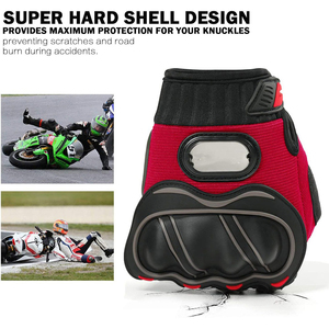 Guantes de Motocicleta de Alto Rendimiento, Guantes de Motociclismo con Absorción de Impactos para Hombres y Mujeres, Equipo Duradero - Product Image 4