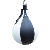 Ballon de vitesse de boxe professionnel, sac de frappe lourd, écologique, hauteur réglable, élasticité ajustable, équipement d'entraînement en cuir