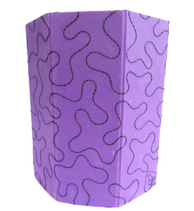 Macetas Modernas de Papel Reciclado para Interiores, Personalizadas al por Mayor, Libres de Ácido, Ecológicas, con Diseño de Flores Impresas - Product Image 1