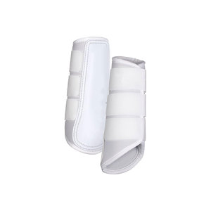 รองเท้าบูทปัดขนม้าสีขาว PU สำหรับป้องกันขา - Product Image 1