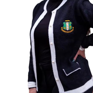 Suéter de Punto Personalizado con Logotipo de la Hermandad Sigma Gamma Rho, Fraternidad Escolar Universitaria, Kapa Alpha Psi, para Mujer - Product Image 2