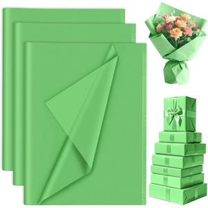 PLULON 60 Fogli di Carta Metallizzata Oro Argento Nero, Carta Velina in Confezione da 60 Fogli 14 X 20 Pollici per Confezioni Regalo - Product Image 2