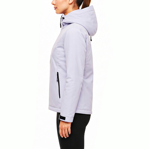Chaqueta de Esquí Impermeable para Mujer, con Capucha, Aislante, Cortavientos, con Cierre y Logotipo Personalizado, Venta al Por Mayor OEM - Product Image 4