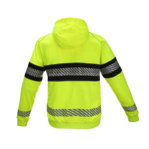 Ropa de seguridad nacional Resistente a las llamas Hi Vis Sudaderas con capucha Sudadera con capucha reflectante Todos los colores disponibles - Product Image 6