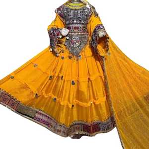 Ready to Wear Heavy Embroidered Lace Modern Afghani Dress Women Wholesale New Arrival A-Line Bridal Dress Wedding Dresses - Product Image 1