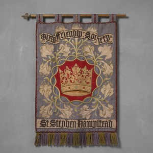 Écussons Couronne Vintage Brodés à la Main Style Persan, Patchs Tissés avec Personnages, Épingles de Sûreté pour Accessoires Vestimentaires - Product Image 1