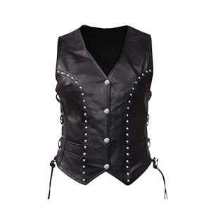 Chaleco de Cuero de Gamuza Premium para Mujer, Estilo Vaquero Occidental, Personalizable, Precio de Fábrica, Venta al Por Mayor - Product Image 1
