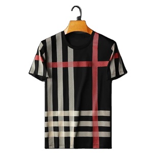 Summer short <b>sleeved</b> T-<b>shirt</b> men's printed casual <b>half</b> <b>sleeved</b> round neck top casual fashion trend short <b>sleeved</b> <b>shirt</b> clothing - Product Image 1