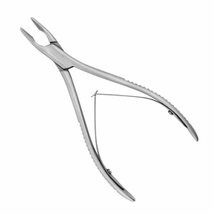 Pinces chirurgicales osseuses en acier inoxydable, Rongeur de Friedman délicat, 6 pouces, courbé, instruments orthopédiques, dentaires et vétérinaires - Product Image 4