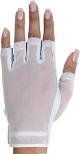 Demi-gant de golf pour femme Solar Tan |   Tissu filtrant UV SPF 10, design respirant et rafraîchissant sans doigts pour un bronzage uniforme - Product Image 6