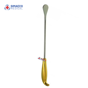 Dissecteur manuel de qualité supérieure pour la poitrine, lame ovale spatulée, acier inoxydable allemand, pointe fine, précision pour la chirurgie tissulaire, CE ISO - Product Image 1