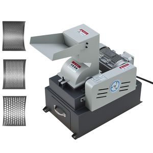 Frantoio Elettrico 3KW 220V per Roccia e Pietra, Capacità di Frantumazione 400-600 Kg/h, Macchina per Frantumazione Vetro con Motore - Product Image 1