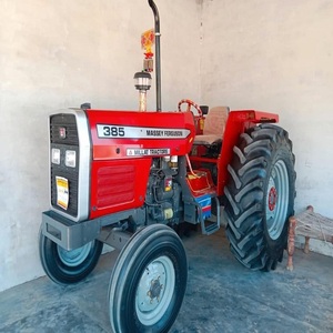 รถแทรกเตอร์ฟาร์มอุตสาหกรรม Massey Ferguson 385 พร้อมเครื่องยนต์ดีเซลสำหรับงานหนัก ระบบไฮดรอลิกที่แข็งแกร่ง และการใช้งานในพื้นที่ที่มั่นคง - Product Image 1