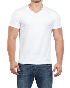 Camiseta Deportiva Ecológica de Alto Rendimiento para Hombre, Suave, Cómoda, Resistente al Sudor, para Entrenamiento, con Logotipo/Color Personalizado - Product Image 1