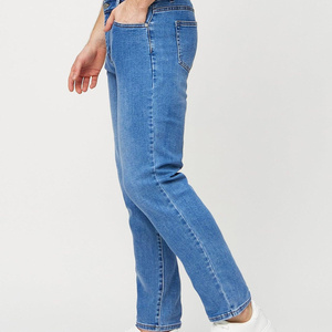 Pantalons en jean classiques pour hommes, coupe droite, jeans en denim pour hommes, tissu durable, pantalons décontractés - Product Image 2