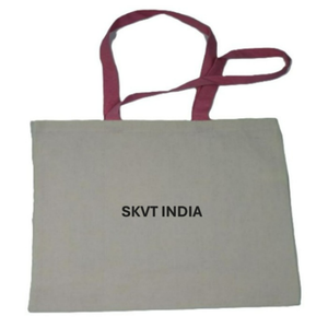 Sac fourre-tout en toile de coton biologique 100% avec logo imprimé personnalisé, tissu recyclé écologique, poignée et bandoulière promotionnelles, OEM - Product Image 4