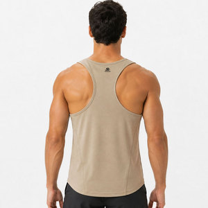 Último Diseño, Material Transpirable, Camiseta sin Mangas para Hombre, Color Único, Precio Más Bajo, Camiseta sin Mangas para Hombre en Venta - Product Image 4