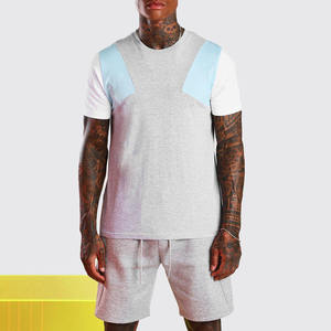 Summer Casual Cotton <b>Men</b> <b>Designer</b> Embroidery Printing Custom Logo Tee <b>T</b> <b>Shirt</b> <b>Shorts</b> Two Piece <b>Men</b> <b>Short</b> <b>Set</b> - Product Image 6