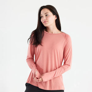 Camisetas de Manga Larga de Forro Polar para Mujer, Tallas Grandes, Ropa Casual Ligera y Transpirable, 100% Algodón Ecológico, Antiarrugas, ODM Rápido - Product Image 2