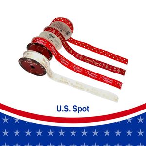 Nastri Decorativi Natalizi Assortiti 2,5cmX3m per Decorazioni Festive - Product Image 4